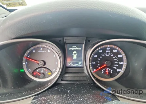 2016 Hyundai Santa Fe Sport from USA, damaged, VIN 5XYZTDLB0GG369500